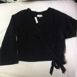 Madewell Wrap top